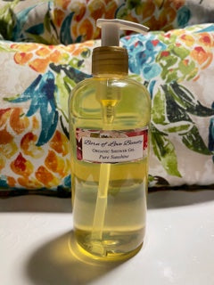 16oz - Moisturizing Organic Shower Gel