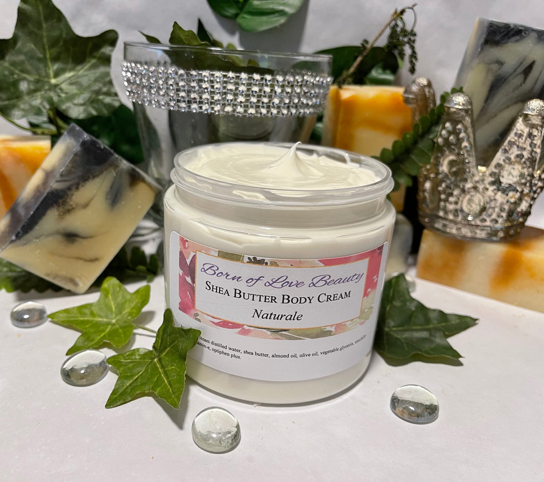 16oz Shea Butter Body Cream with Vitamin E