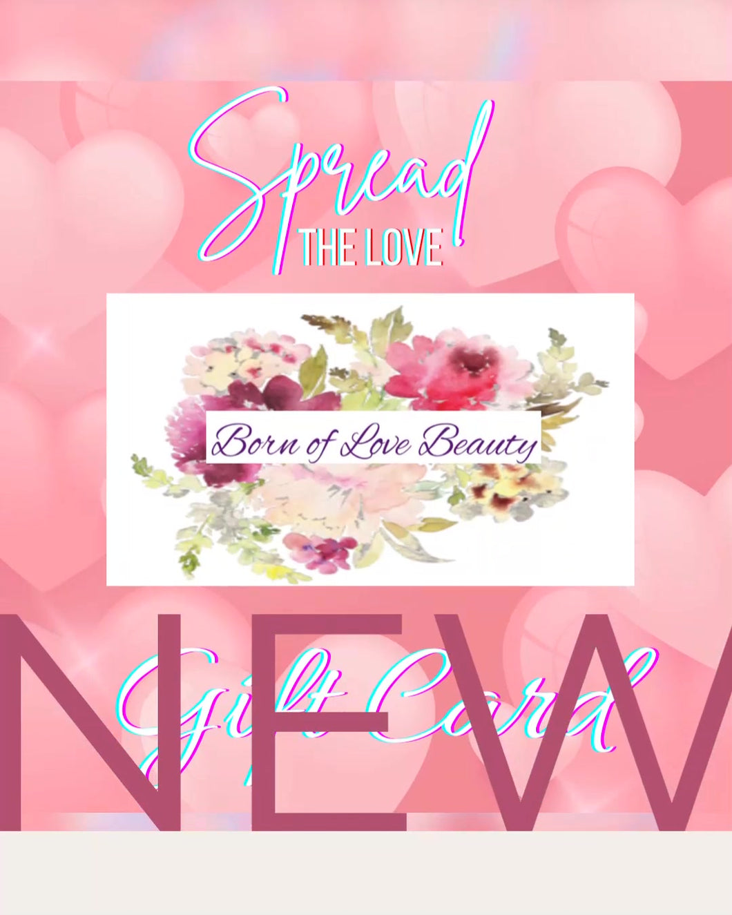 Born of Love Beauty Gift Card